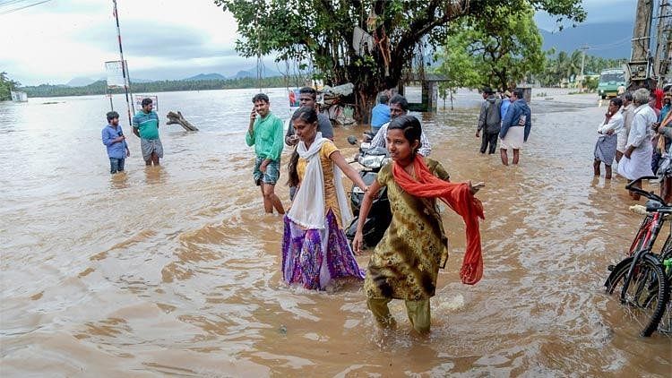 Heavy rains devastated Kerala in August.