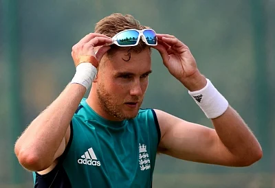 Stuart Broad. (Photo: Surjeet Yadav/IANS)