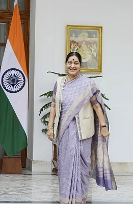 External Affairs Minister Sushma Swaraj. (File Photo: IANS)
