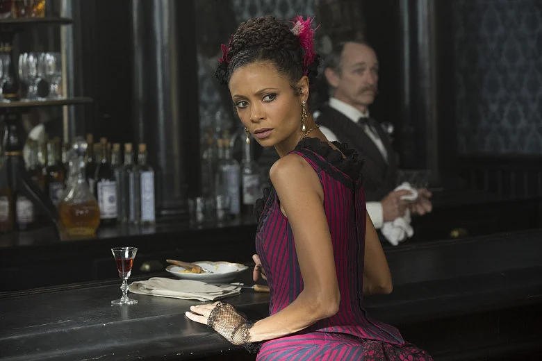 Thandie Newton in <i>Westworld</i>. 