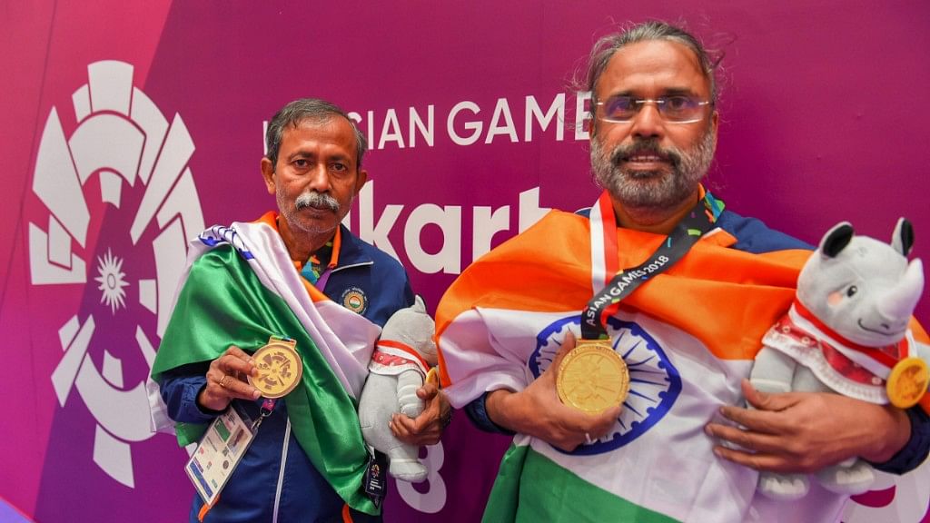 60-year-old Bardhan and 56-year-old Sarkar finished at the top after scoring 384 points in the finals.