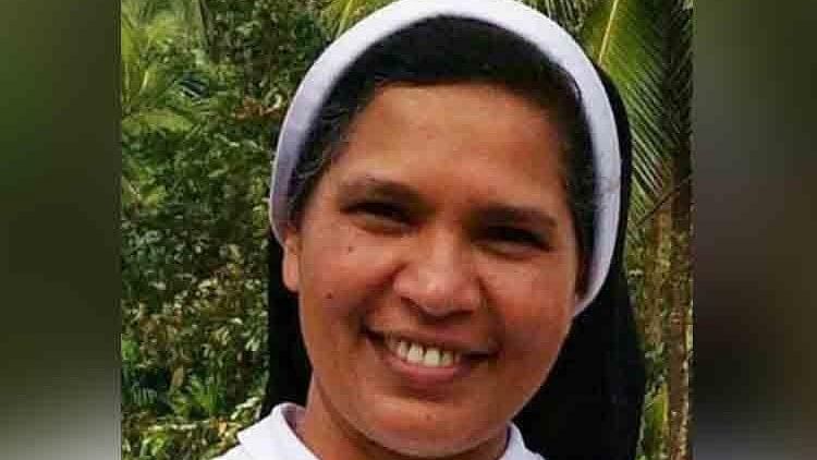 Picture of Sister Lucy was earlier banned by the church from performing any church duties.