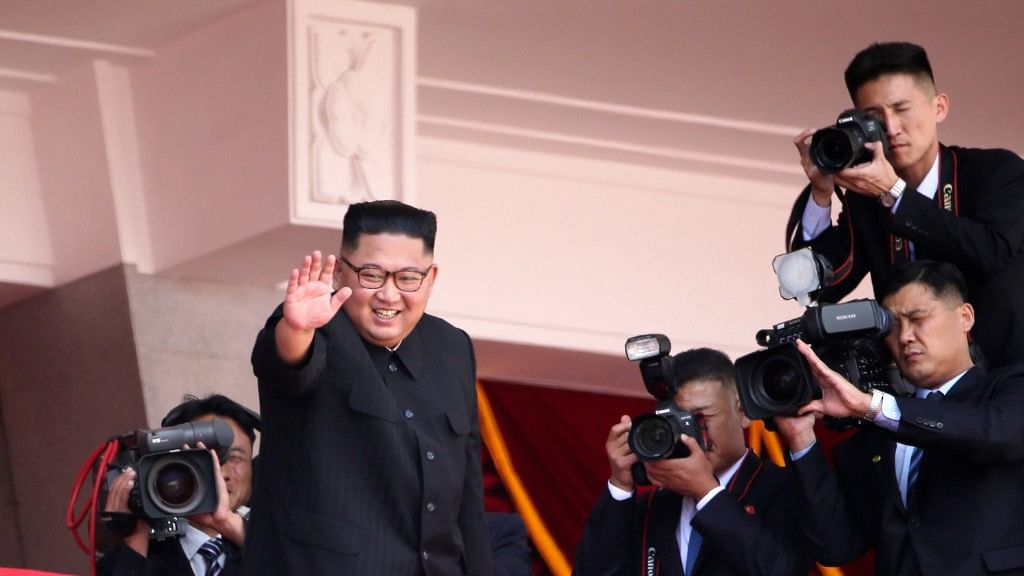 North Korea held back its advanced missiles and devoted half of the event to civilian efforts to build the economy.