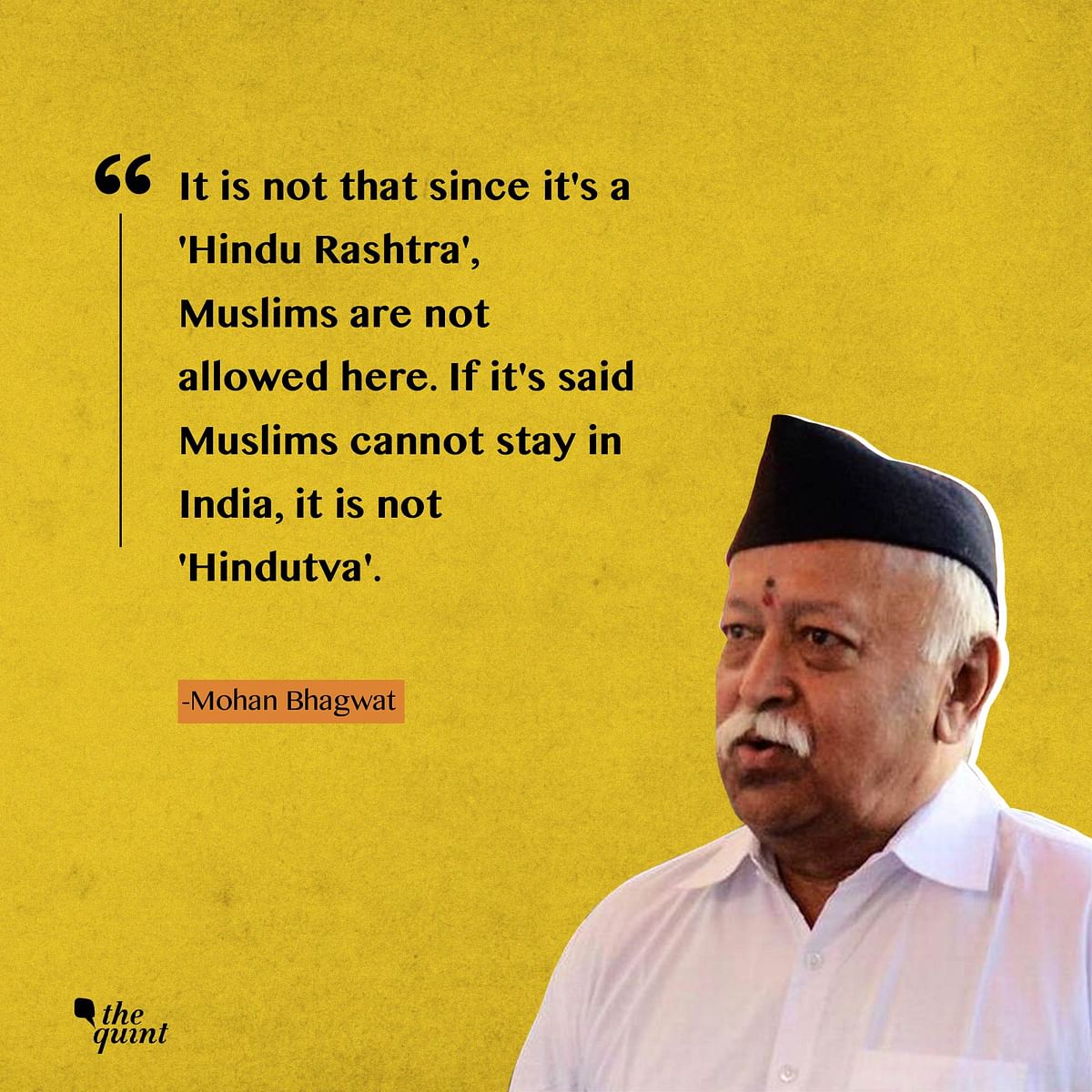 Two RSS chiefs, each with a different view of India.