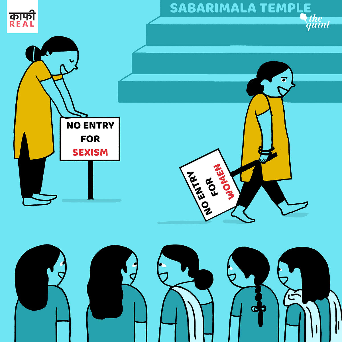 The ‘No Entry’ sign at Sabarimala stays. The Supreme Court just fixed the error.