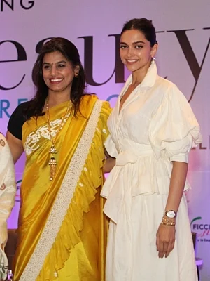 New Delhi: Actress Deepika Padukone during an interactive session on "Finding Beauty In Imperfection" organised by FICCI Ladies Organisation, in New Delhi on Sept 8, 2018. (Photo: Amlan Paliwal/IANS)