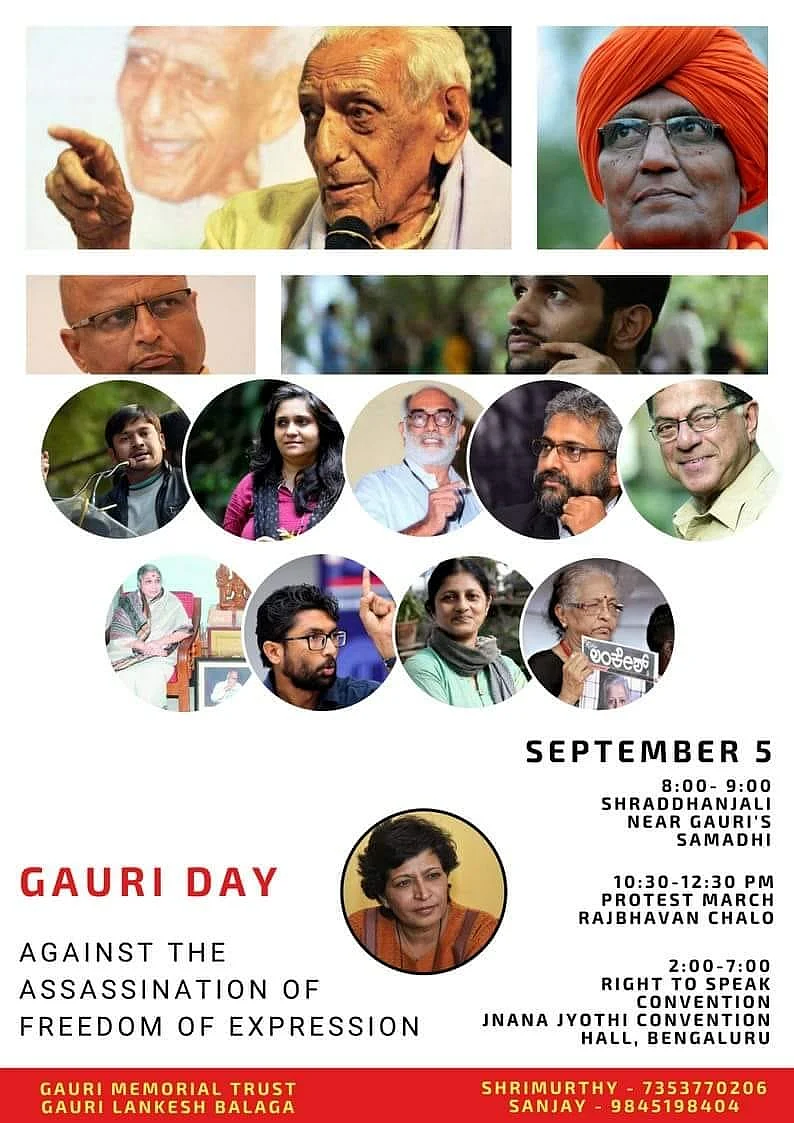 Remembering Gauri: We’ll Fight Back, Say Journalists and Activists