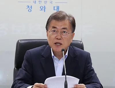 President of South Korea Moon Jae-in. (File Photo: IANS)
