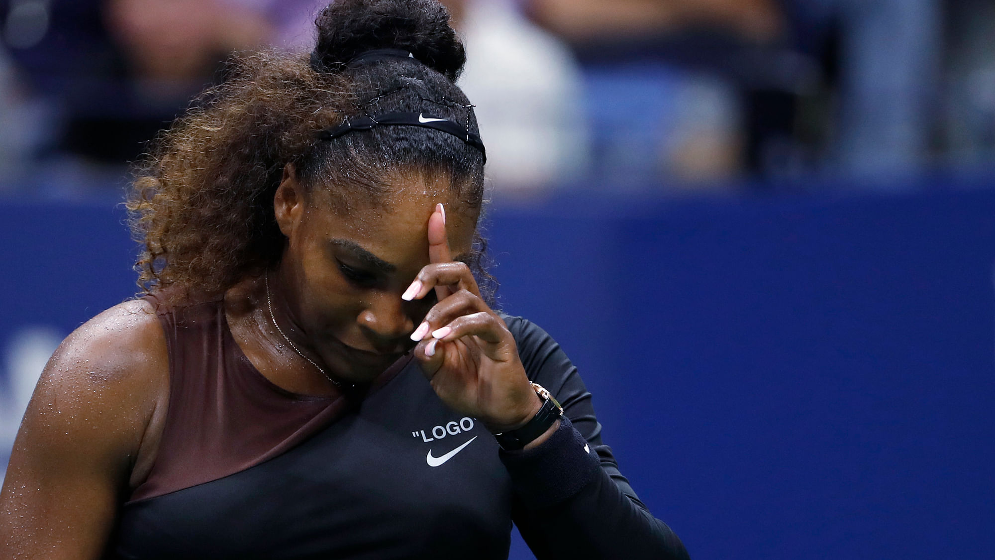 Serena Williams during her 2018 US Open campaign.