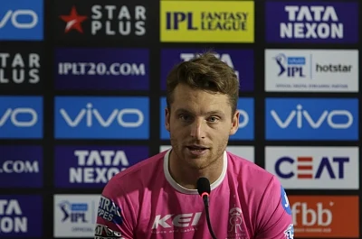 Jos Buttler. (Photo: Surjeet Yadav/IANS)