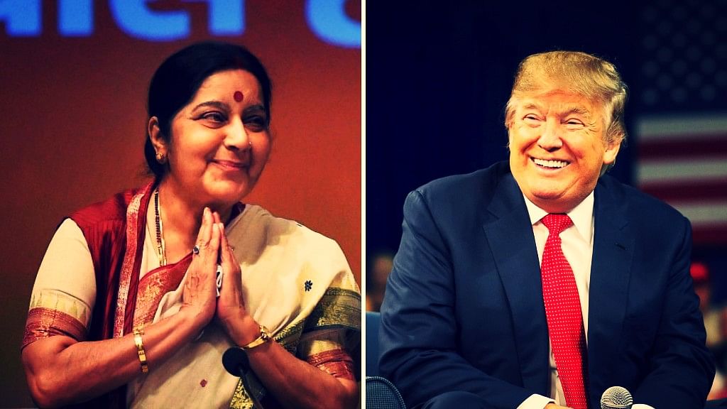 When Swaraj told the US president that she has brought greetings from Prime Minister Narendra Modi, Trump responded, “I love India, give my regards to my friend PM Modi,” Indian diplomatic sources told PTI.