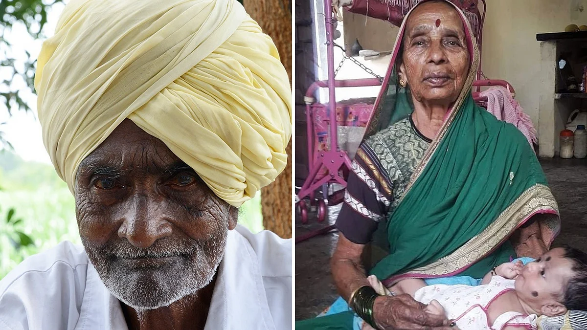 Ganpati Yadav and his 85-year-old wife Vatsala – a still-active homemaker who cooks and cleans daily – live in a spartan dwelling.