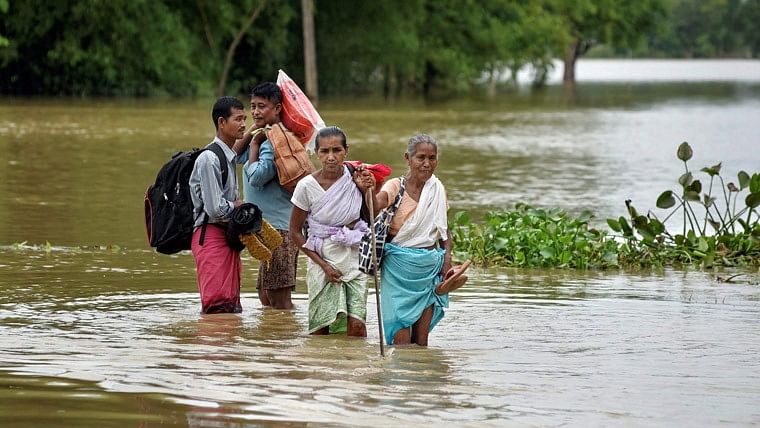 China had earlier warned India that heavy rainfall may lead to floods in Arunachal Pradesh and Assam.