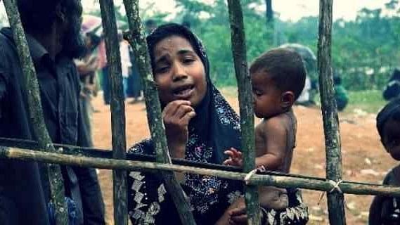 File image of Rohingya refugees. 