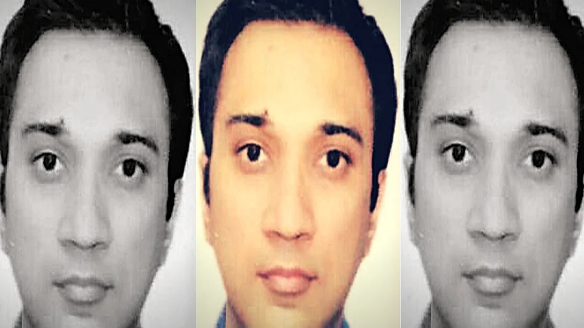 Siddharth Sanghvi was last seen leaving office on Wednesday.