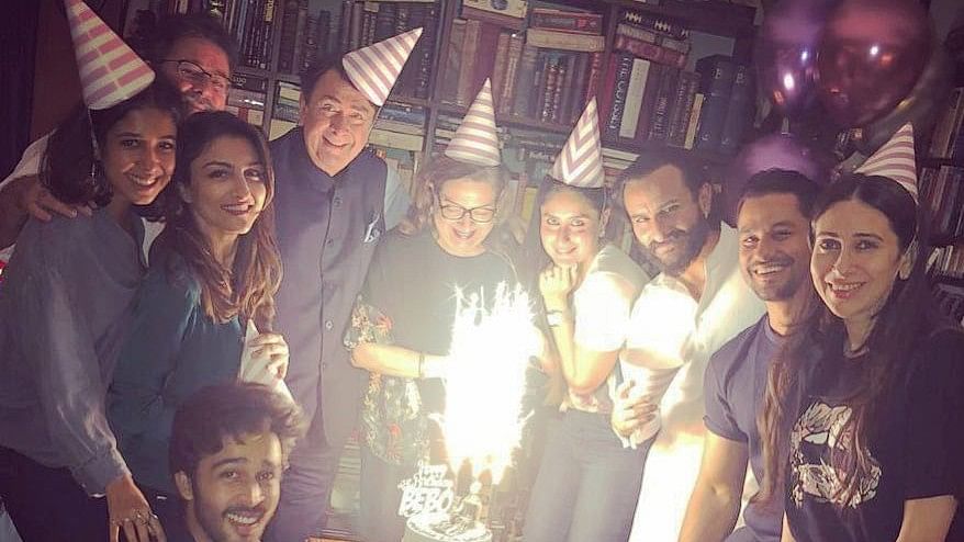 Kareena Kapoor and family celebrate her birthday.