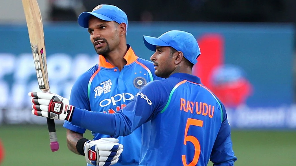 Ambati Rayudu scored a well-made 60, as he stitched a 116-run stand with Shikhar Dhawan for the second wicket. 