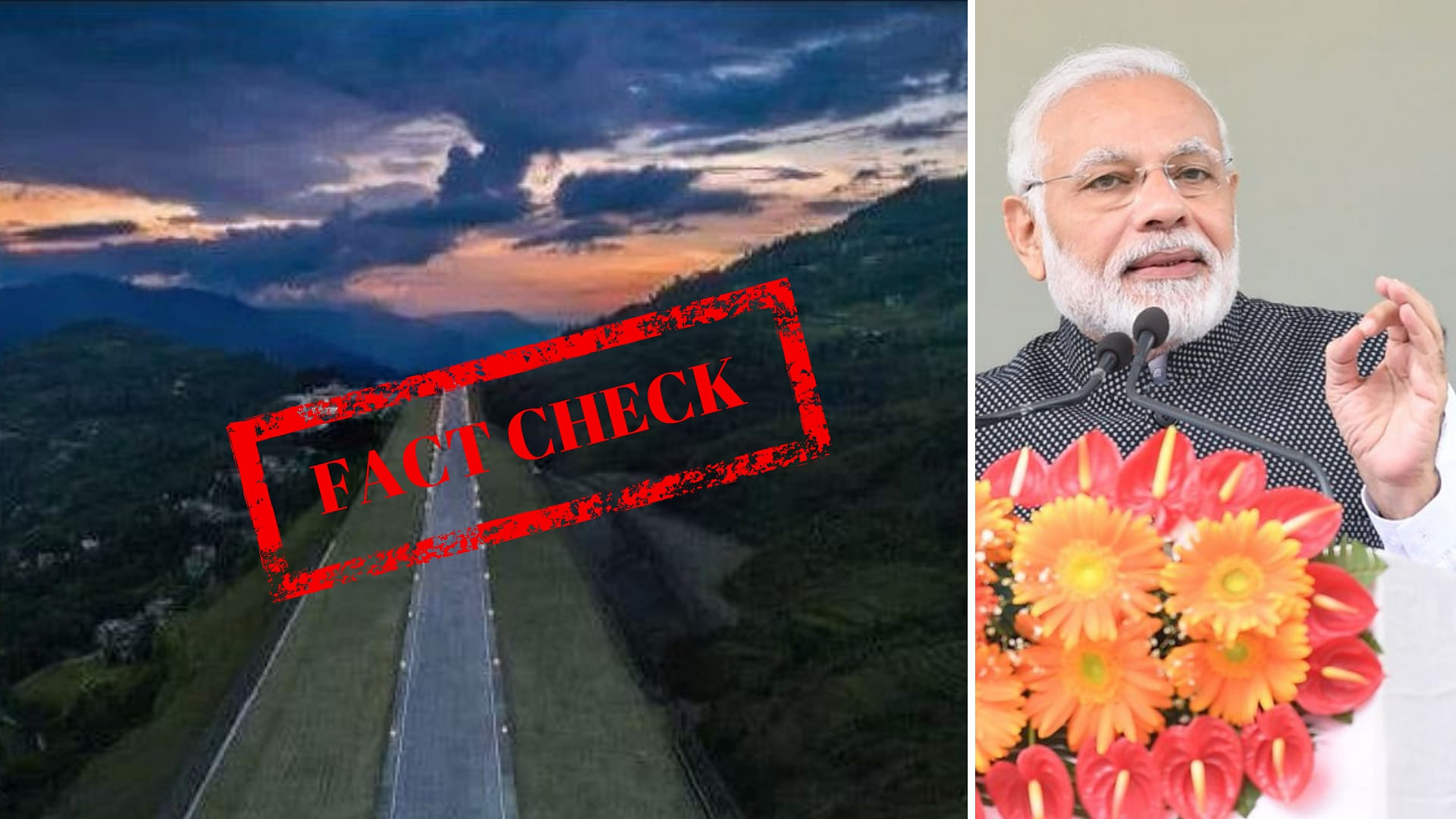 PM Narendra Modi claimed that with the inauguration of Sikkim’s Pakyong airport, India will hit a century.