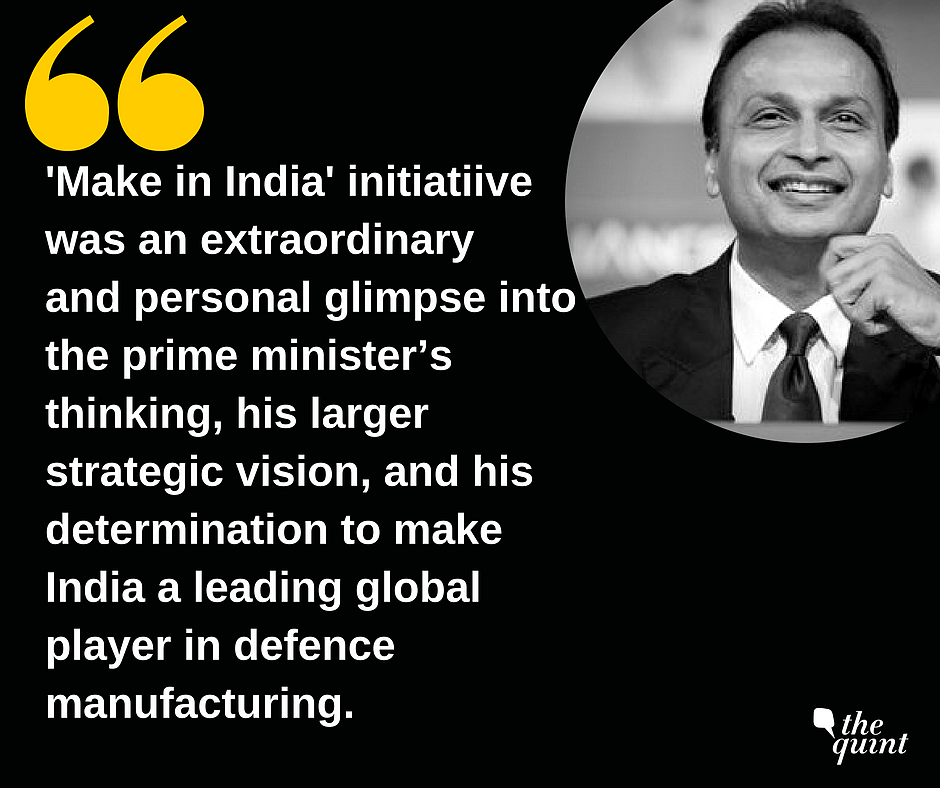 When Anil Ambani Lauded PM Modi For ‘Defence Resurgence’ in 2015
