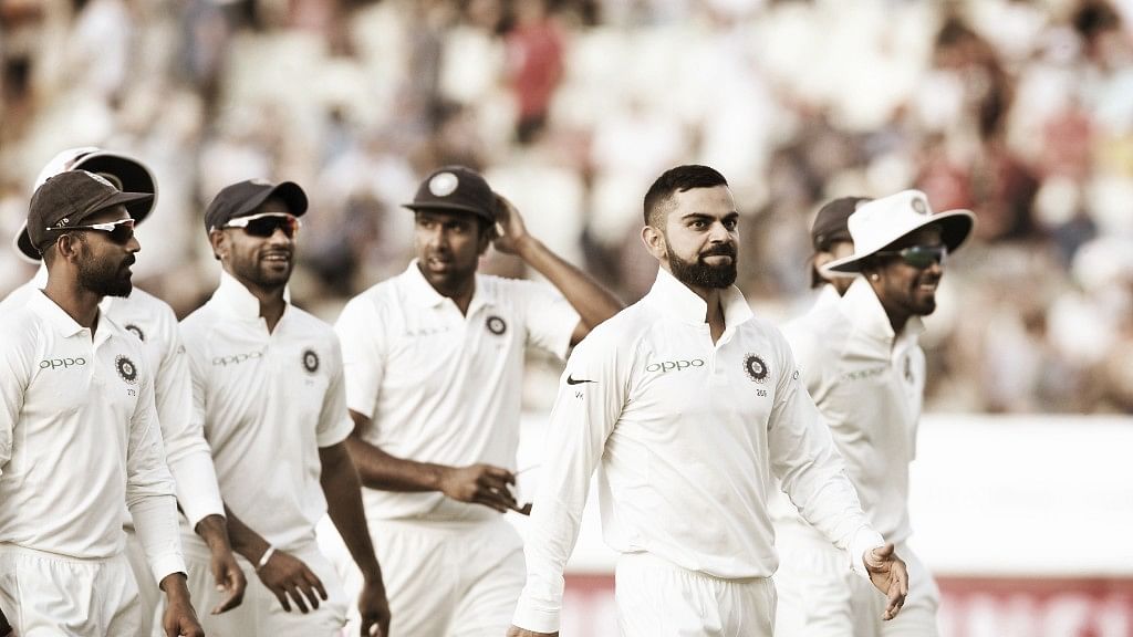 The Indian team will play the second Test of the World Championship against Windies wearing numbered white shirts.