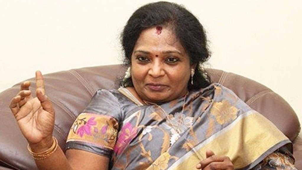 File photo of Tamil Nadu BJP Chief Tamilisai Soundararajan.