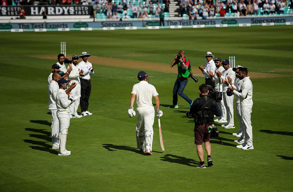 England ended Day 1 of the fifth Test against India at 198/7 in London on Friday. 
