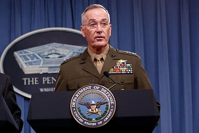 U.S. Chairman of the Joint Chiefs of Staff Joseph Dunford (Xinhua/Ting Shen/IANS)