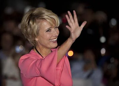Emma Thompson (File Photo: Xinhua/Zou Zheng) (ybg)