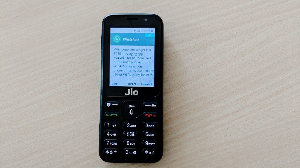 WhatsApp messaging app rolling out to JioPhone users this week.&nbsp;