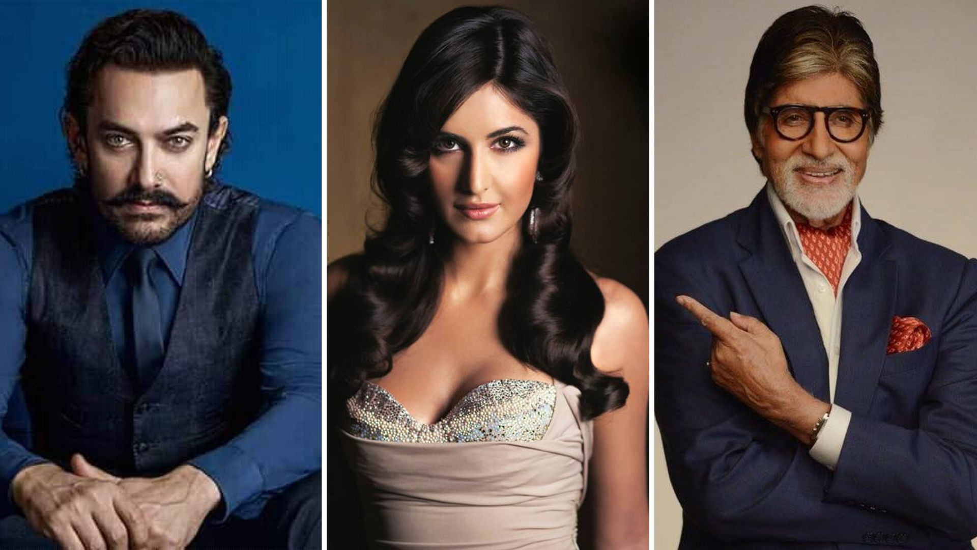 Aamir Khan, Katrina Kaif and Amitabh Bachchan star in <i>Thugs of Hindostan</i>.&nbsp;