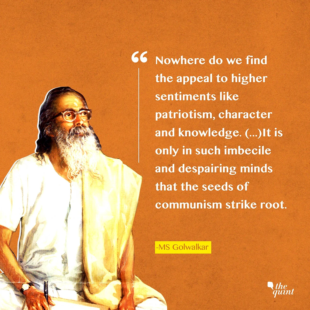 RSS’s Golwalkar & Bhagwat | On Muslims, Congress and Communism