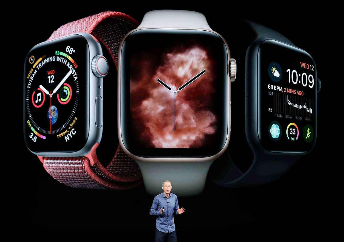 Apple introduced the new Series 4 Apple Watch with fresh new features and a bigger curved display.
