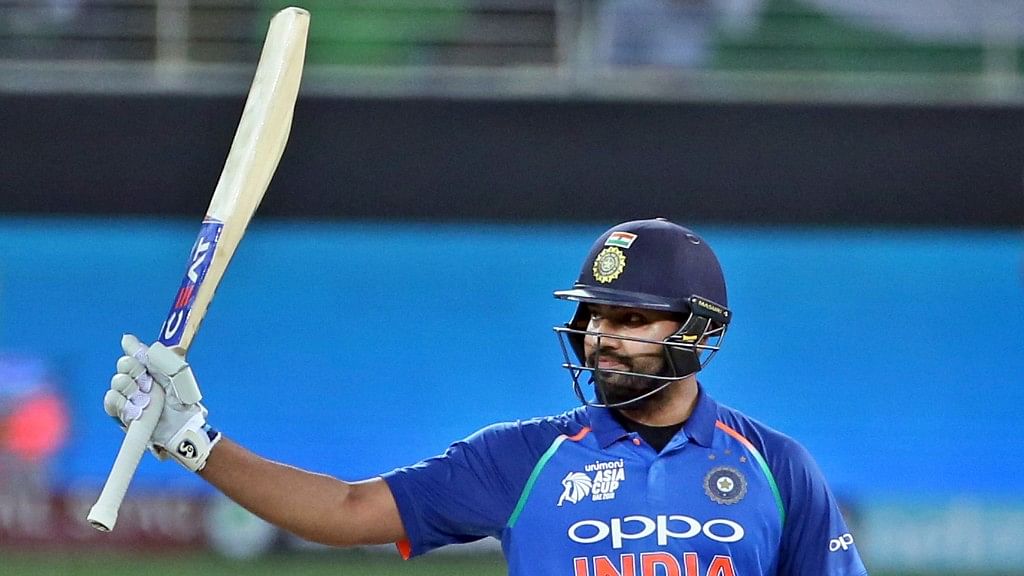 After scoring 52 against Pakistan on Wednesday, Rohit Sharma was 83 not out against Bangladesh in Dubai in the Asia Cup.&nbsp;
