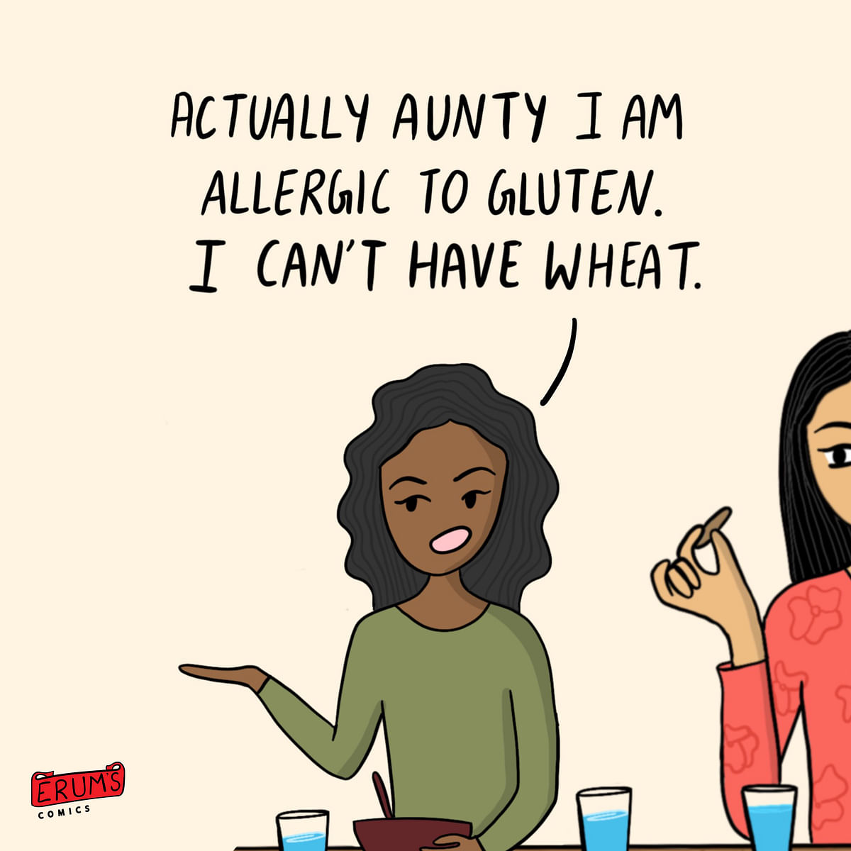 Indian moms vs Gluten allergies.