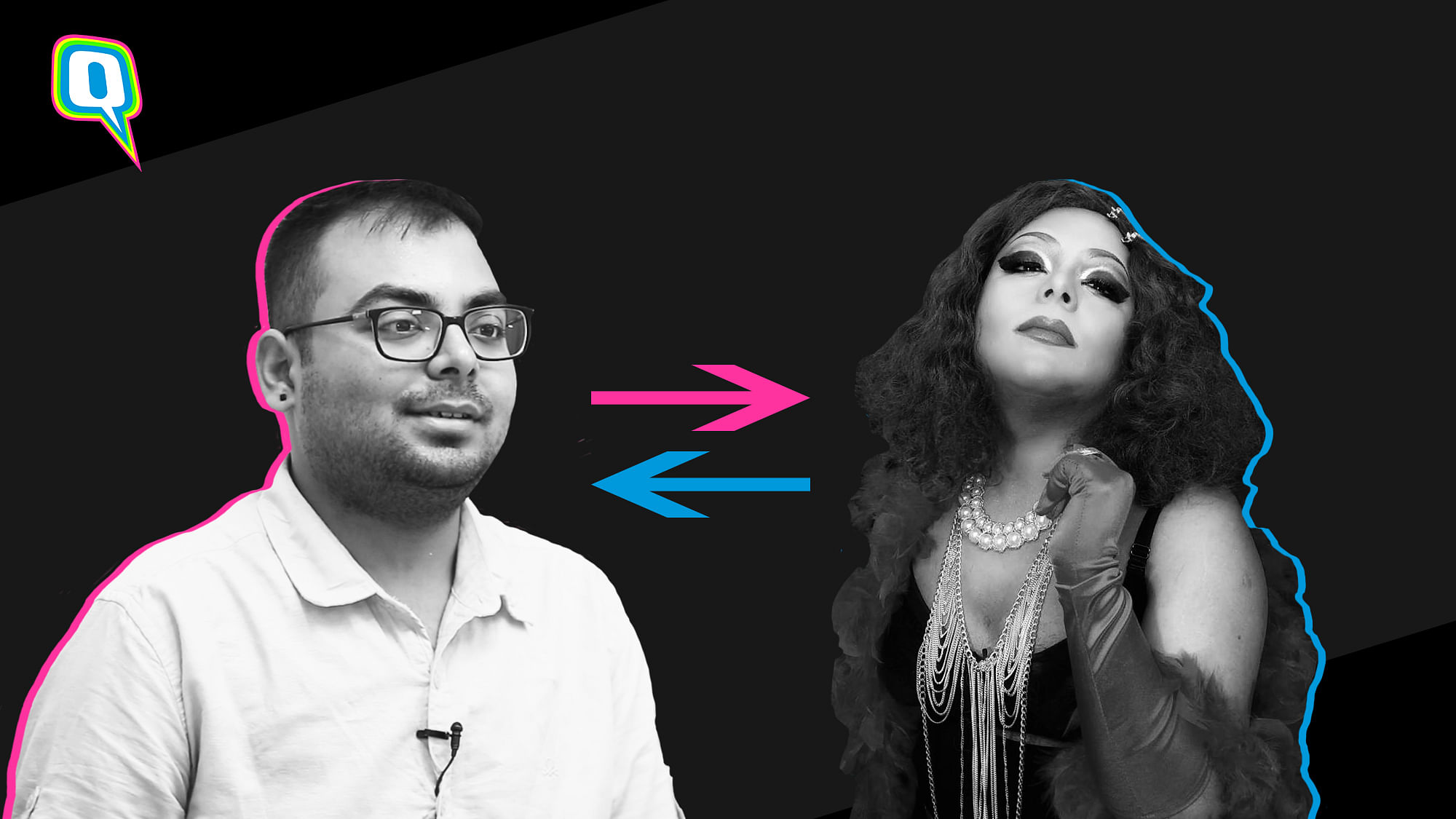 Ayushman Aishwarya is a human rights lawyer who uses drag as an art to express himself.