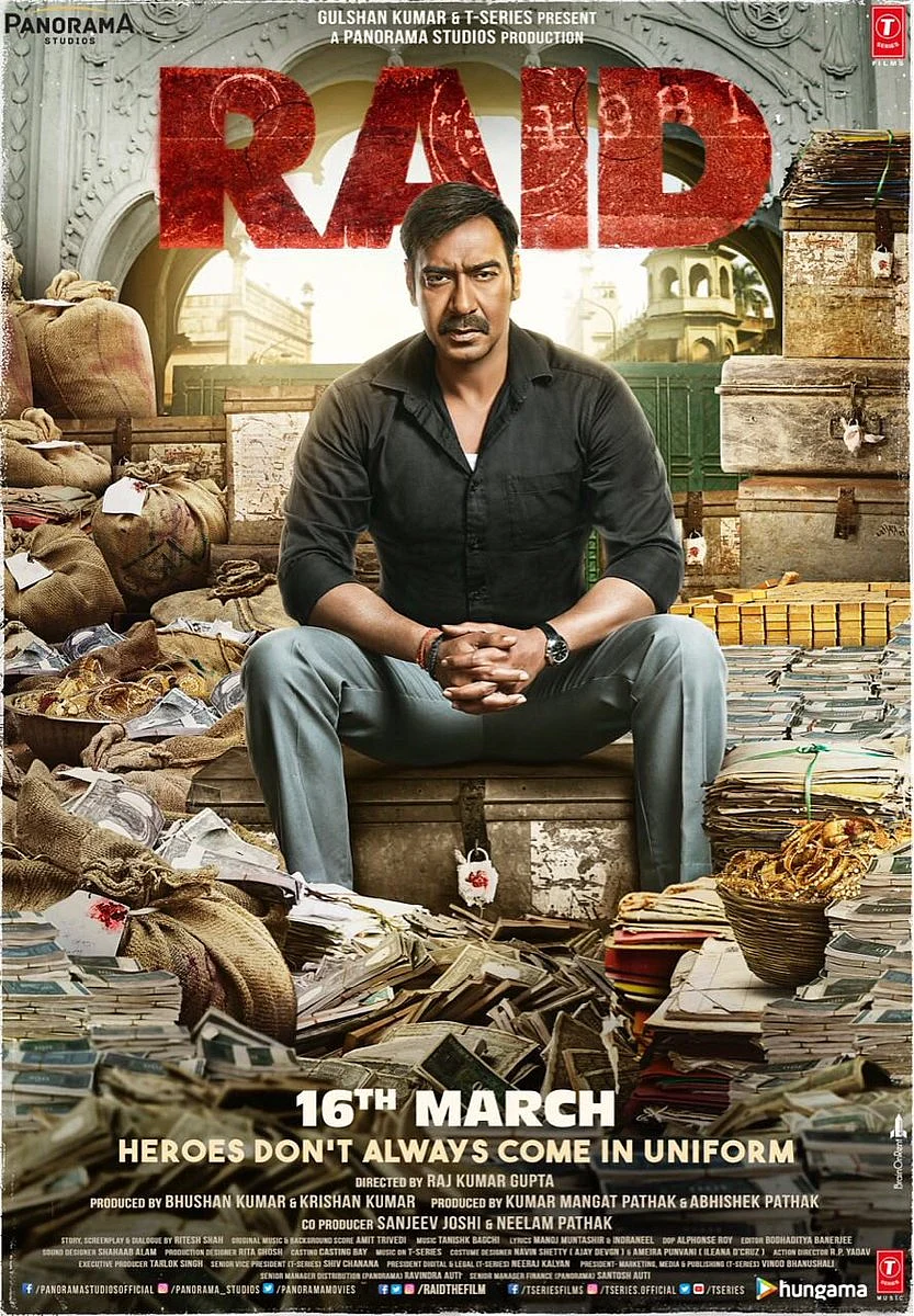 The poster of <i>Raid</i>.