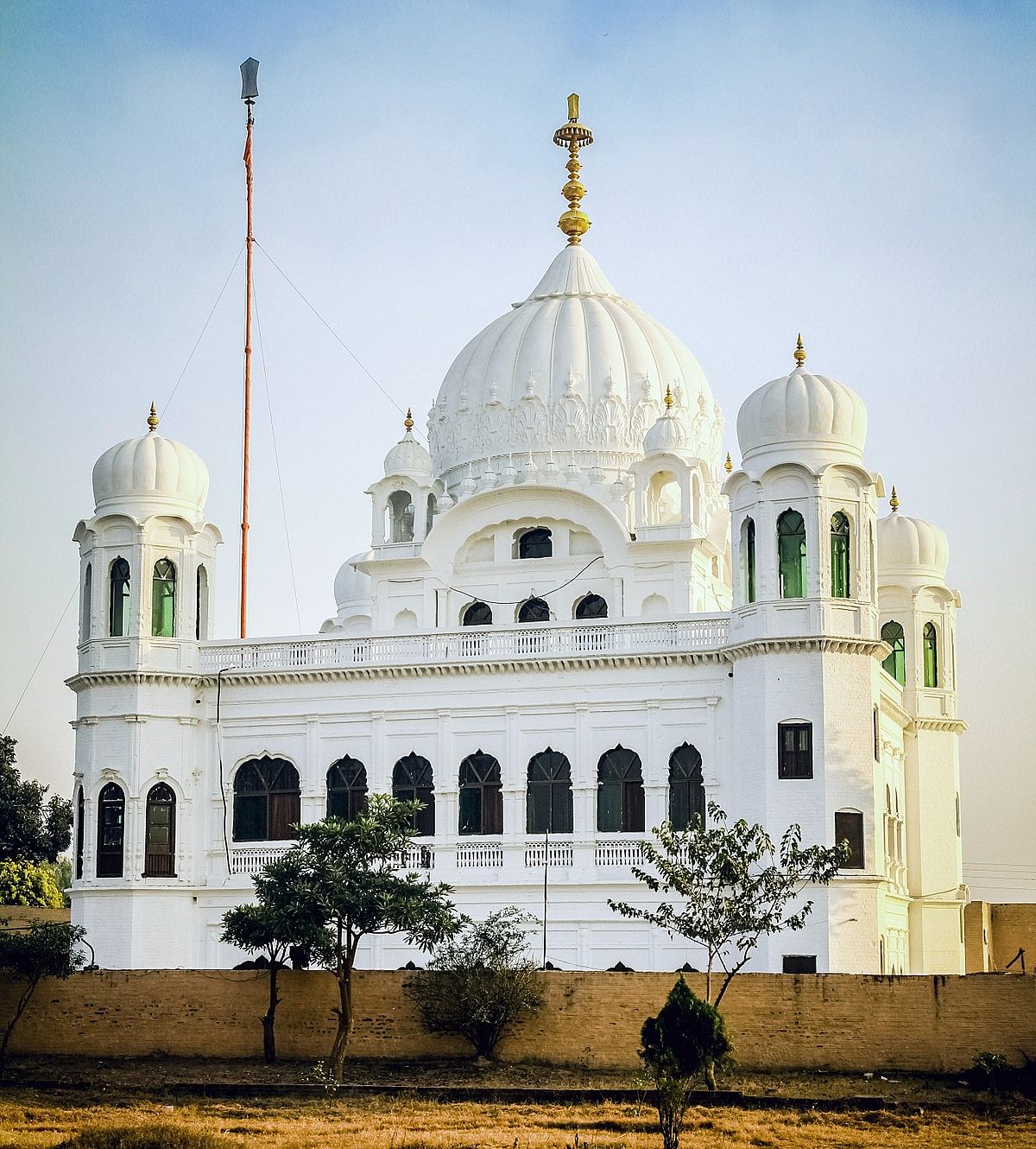 The  gurdwara, significant as the final resting place of Guru Nanak, is  politically significant for Indo-Pak ties.