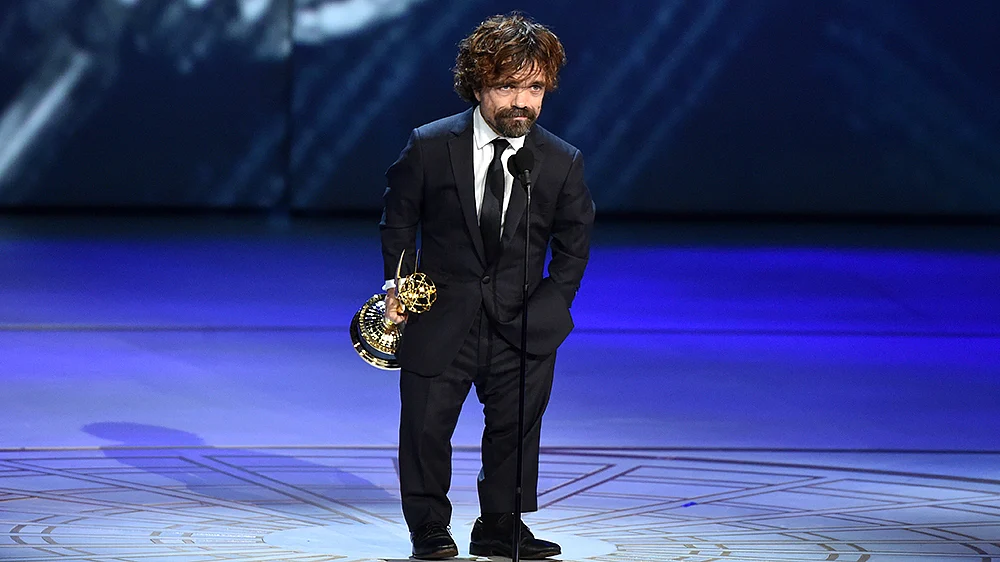Peter Dinklage on receiving his award