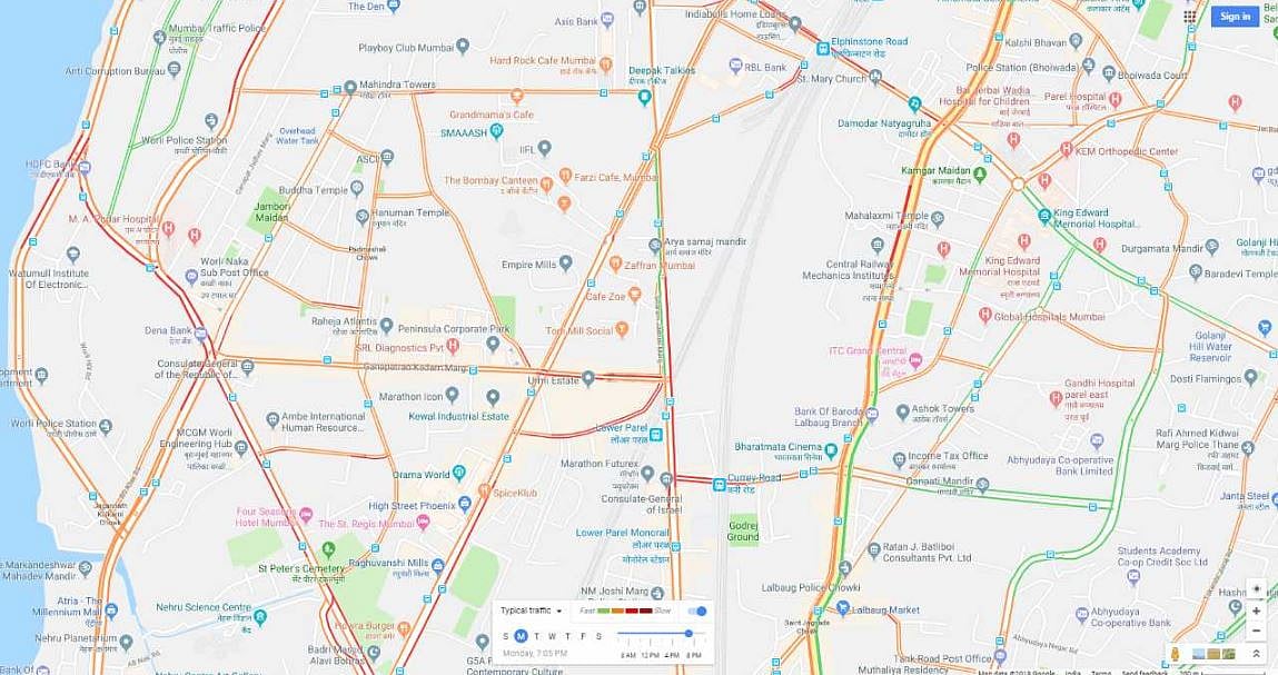 Mumbai’s Key Business District, Lower Parel, Is Now Gridlocked