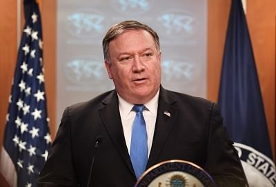 U.S. Secretary of State Mike Pompeo. (File Photo: Xinhua/Liu Jie/IANS)