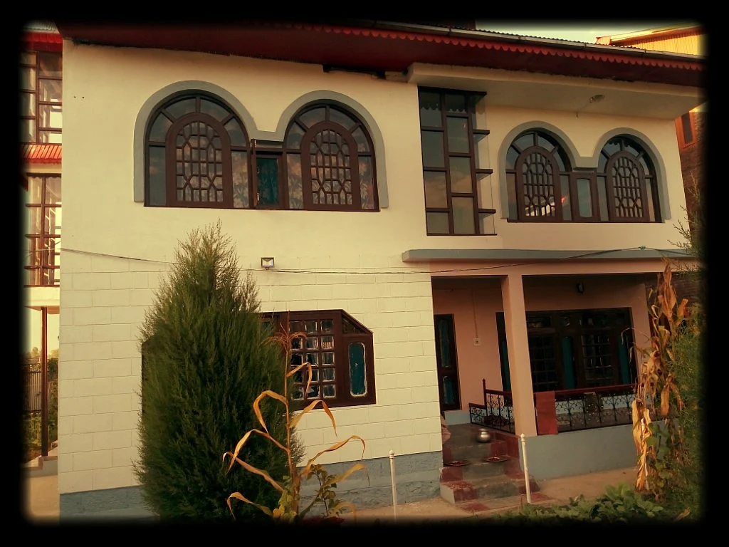 The house Bashir and I shared. 