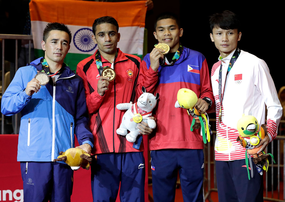Asian Games 2018: Amit Panghal has won a gold medal in the 49kg category after beating the reigning Olympic champion
