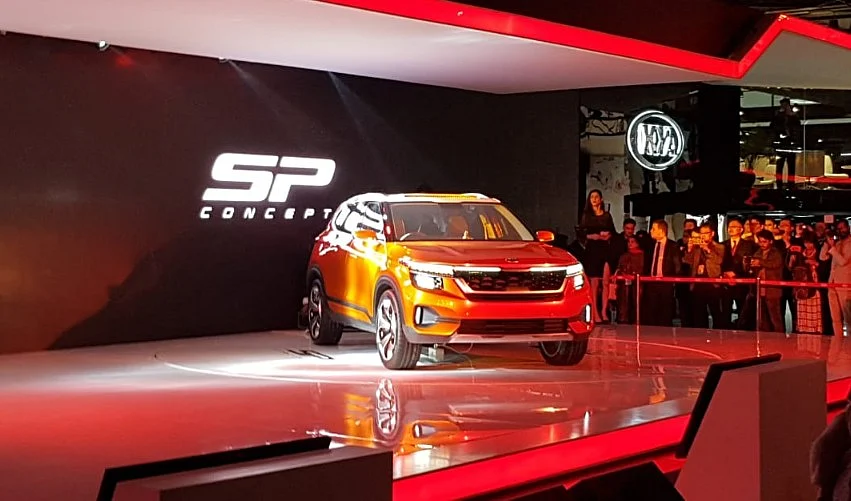 The Kia Tusker was unveiled at the 2018 Auto Expo. 
