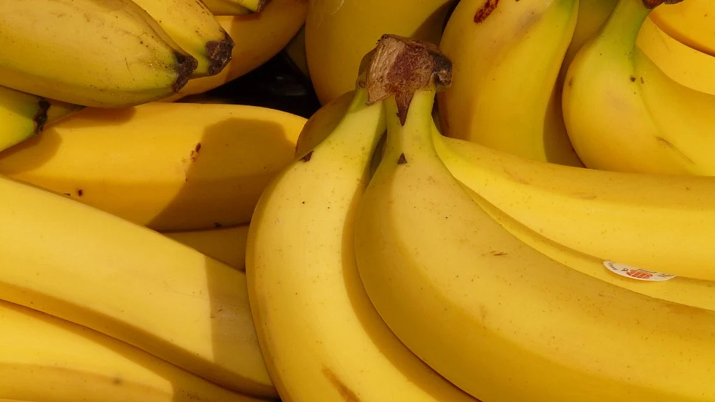 Banana is a good source of potassium. 
