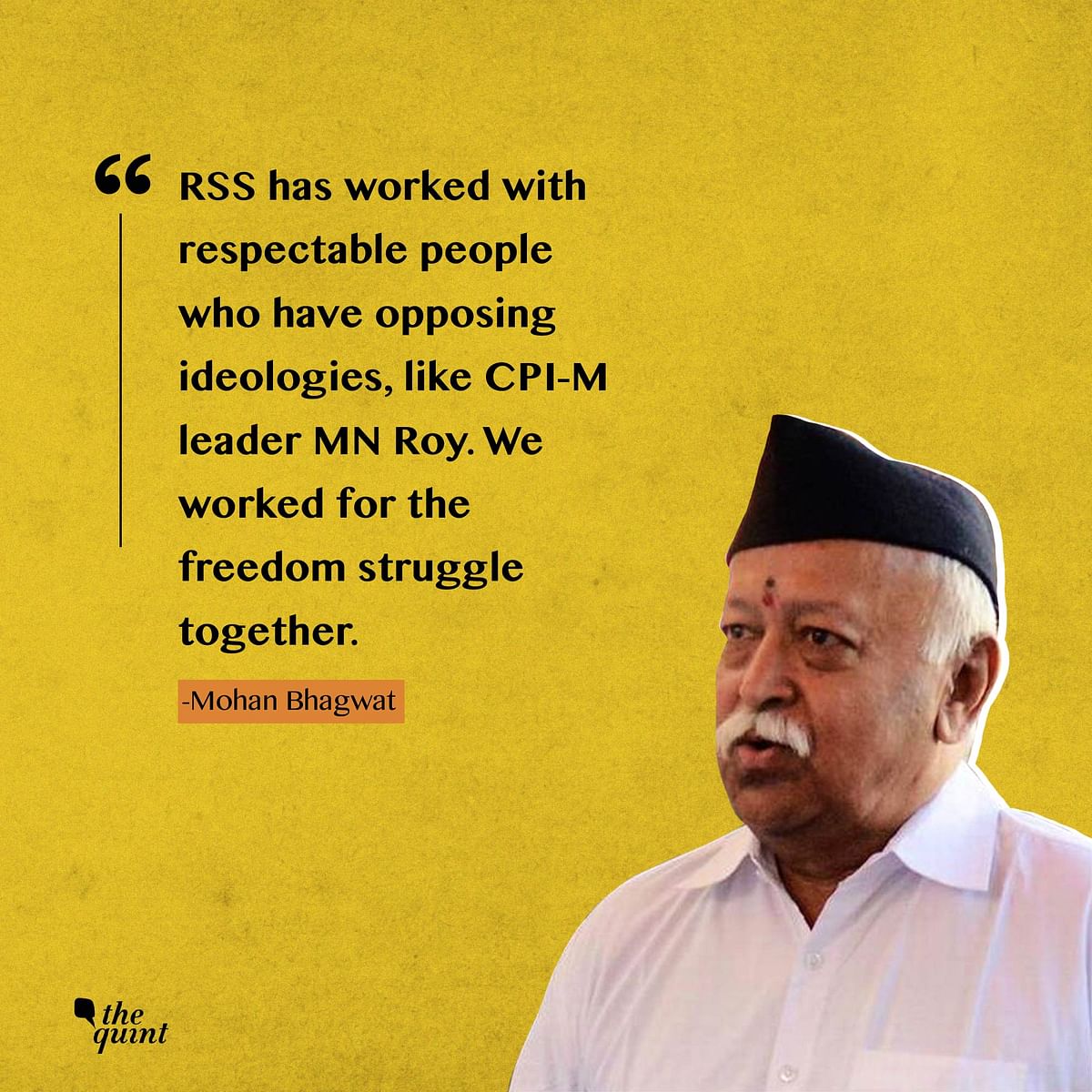 Two RSS chiefs, each with a different view of India.