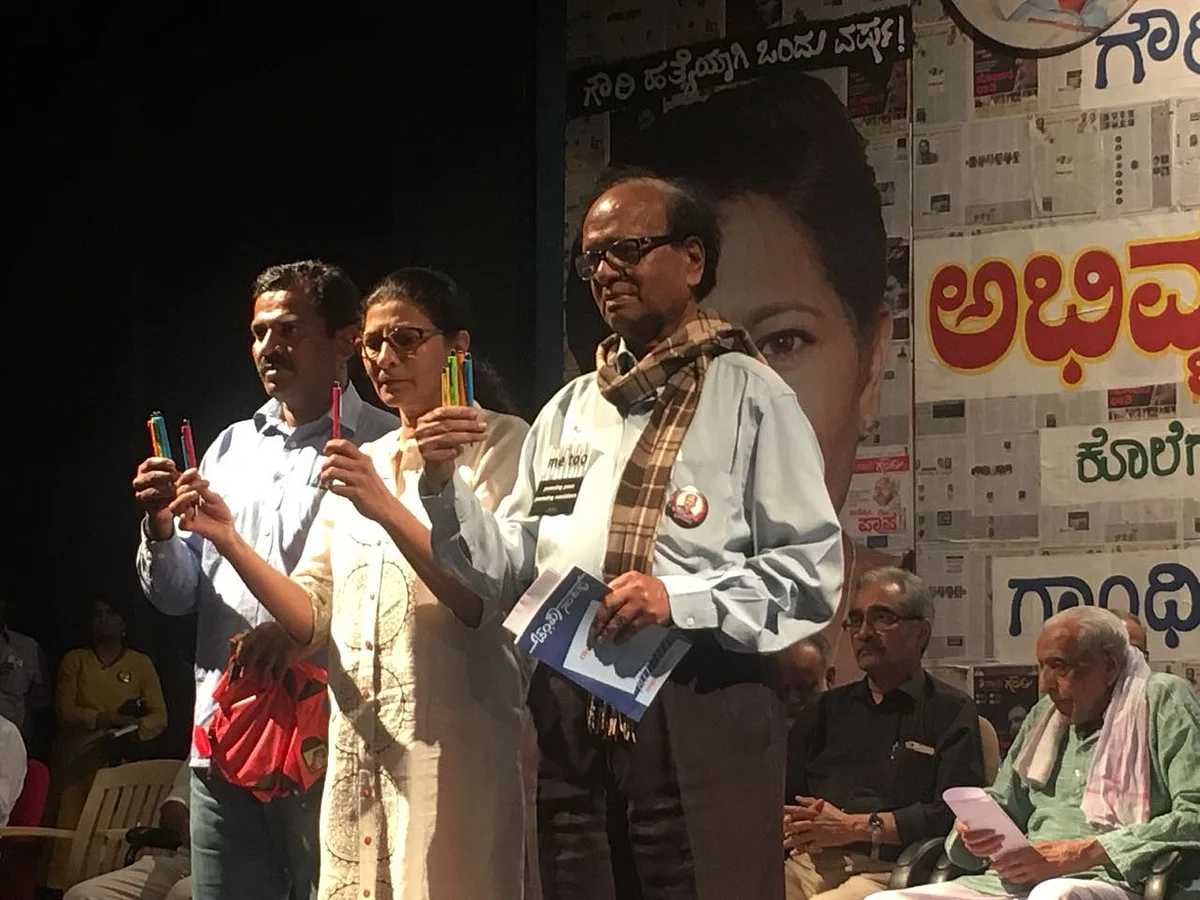 Remembering Gauri: We’ll Fight Back, Say Journalists and Activists
