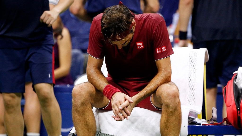 It’s only the second time in Federer’s past 14 appearances at the U.S. Open that he’s lost before the quarter-finals. 