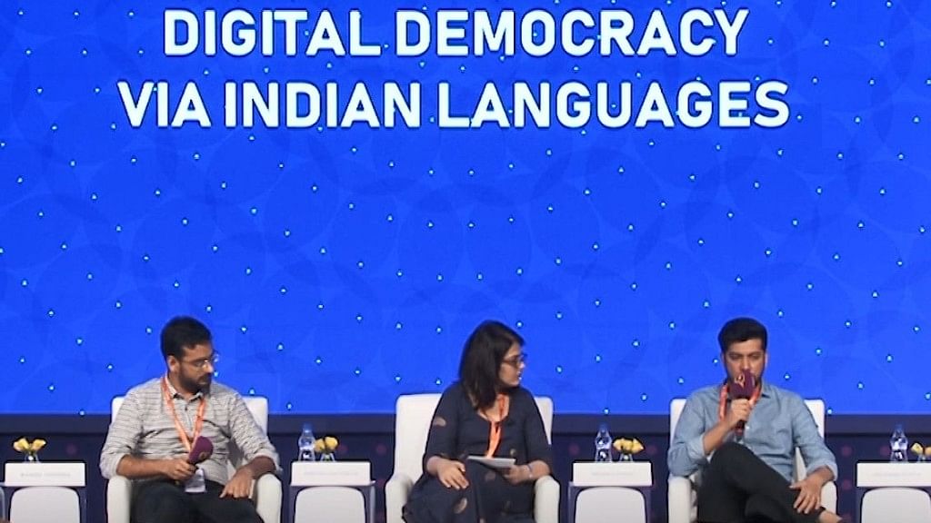 Indian language startup founders discuss govt’s role in regional digital media at ‘Bol: Love Your Bhasha’ event.
