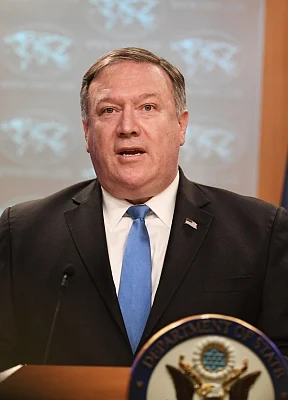 U.S. Secretary of State Mike Pompeo (Xinhua/Liu Jie/IANS)