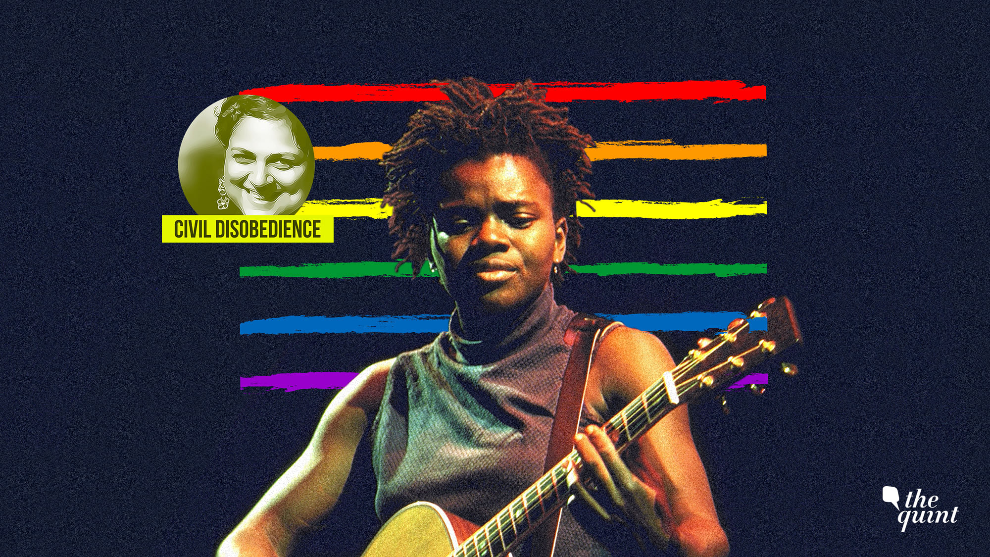Image of iconic singer Tracy Chapman, who was gay, used for representational purposes.